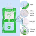 【𝗔𝗦𝗛】200g ❗️Anti Mildew Hanging Dehumidifier Bag Cloth Deodorizing Wardrobe Moisture Absorber Desiccant Dry Agent防潮除湿干燥剂