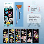【𝗔𝗦𝗛】(20pcs 1 set)  Bookmark Scratch Card🔖 ✒️Adult Fun Art Gift Kid Game Stress Relieve Kad Gorek 书签刮画