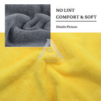 【𝗔𝗦𝗛】400gsm 30cm/60cm 🔥Microfiber Car Super Soft Towel Multipurpose Washing Cloth Kain Pembersih Kereta Kain Buruk抹布洗车布
