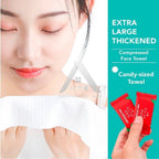【𝗔𝗦𝗛】【20 Pcs】Disposable Compressed Towels 100% Cotton