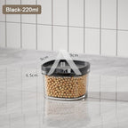 【𝗔𝗦𝗛】READY STOCK Premium Airtight Food Container Kedap Udara | Vacuum Seal Stackable Clear 密封食品罐