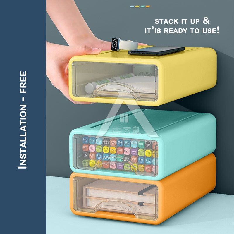 【𝗔𝗦𝗛】Muji Stackable Desk Organizer (A5 Size)