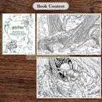 【𝗔𝗦𝗛】Harry Potter Colouring Book 96 pgs Adult Pressure relief Relax Kids Buku Warna Dewasa