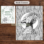 【𝗔𝗦𝗛】Harry Potter Colouring Book 96 pgs Adult Pressure relief Relax Kids Buku Warna Dewasa