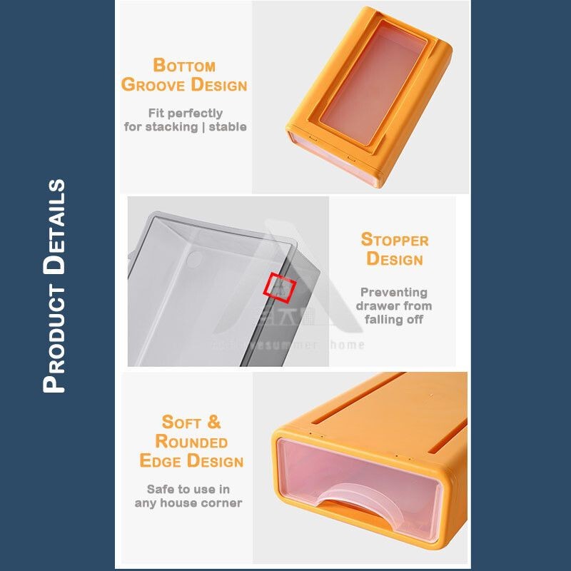 【𝗔𝗦𝗛】Muji Stackable Desk Organizer (A5 Size)