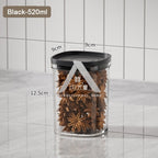 【𝗔𝗦𝗛】READY STOCK Premium Airtight Food Container Kedap Udara | Vacuum Seal Stackable Clear 密封食品罐