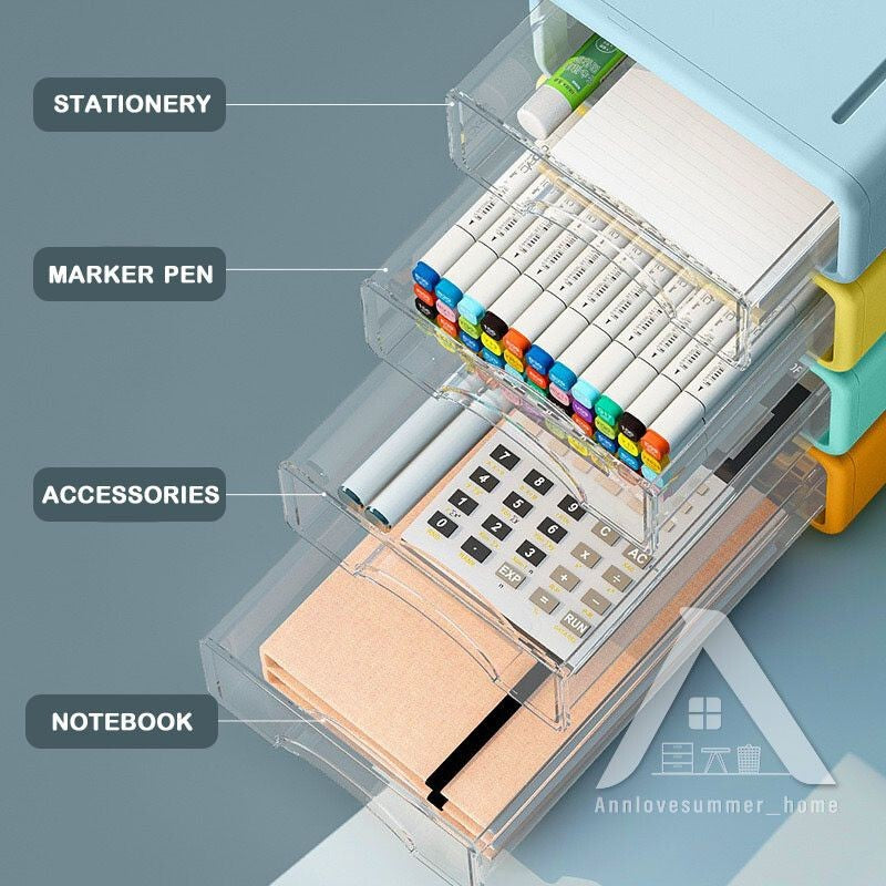 【𝗔𝗦𝗛】Muji Stackable Desk Organizer (A5 Size)