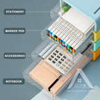 【𝗔𝗦𝗛】Muji Stackable Desk Organizer (A5 Size)
