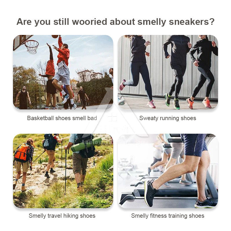 【𝗔𝗦𝗛】Shoe Deodorant Spray Keep Shoe Scented for 24 hours Shoe Smelly Spray Antibacterial Spray