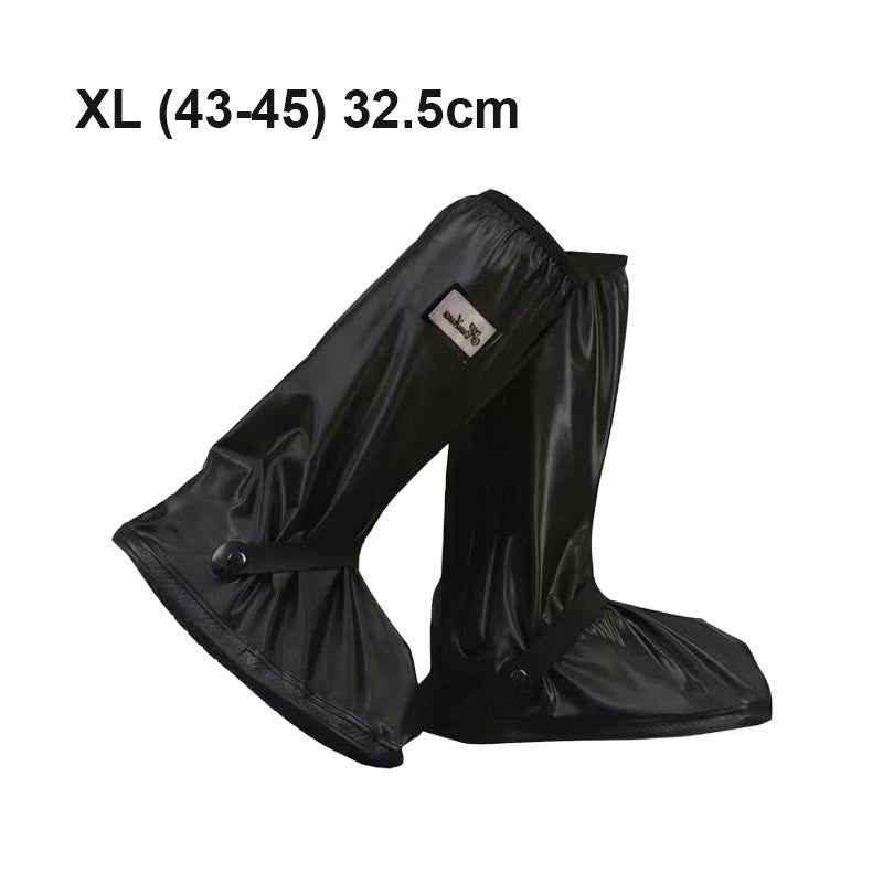 【𝗔𝗦𝗛】Premium Anti-Slip Waterproof Rain Shoe Cover, Rubber Reflective Boot Footwear, No Need Take Off
