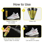 【𝗔𝗦𝗛】100% Authentic (300ml) Sneaker Waterproof Spray Anti-Stain Water Repellent Spray 防水喷雾