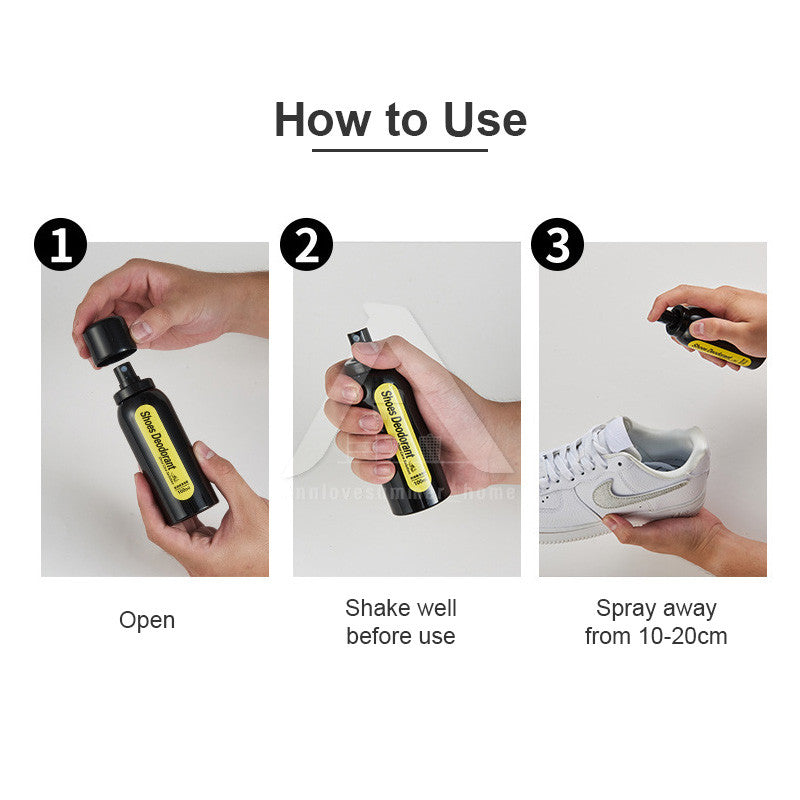【𝗔𝗦𝗛】Shoe Sneaker Deodorant Spray 100ML Deodoring Spary 100ML