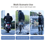 【𝗔𝗦𝗛】Premium Anti-Slip Waterproof Rain Shoe Cover, Rubber Reflective Boot Footwear, No Need Take Off