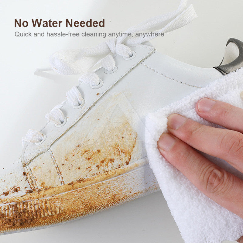 【𝗔𝗦𝗛】Sneaker Cleaning Kit for Dirt and Stain Removal with Brush and Towel