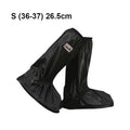 【𝗔𝗦𝗛】Premium Anti-Slip Waterproof Rain Shoe Cover, Rubber Reflective Boot Footwear, No Need Take Off