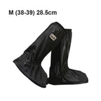 【𝗔𝗦𝗛】Premium Anti-Slip Waterproof Rain Shoe Cover, Rubber Reflective Boot Footwear, No Need Take Off