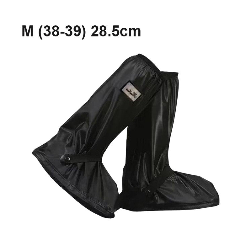 【𝗔𝗦𝗛】Premium Anti-Slip Waterproof Rain Shoe Cover, Rubber Reflective Boot Footwear, No Need Take Off