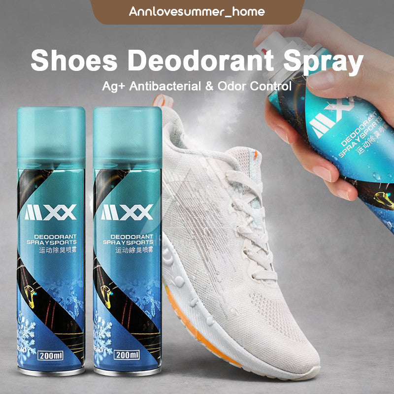 【𝗔𝗦𝗛】Shoe Deodorant Spray Keep Shoe Scented for 24 hours Shoe Smelly Spray Antibacterial Spray