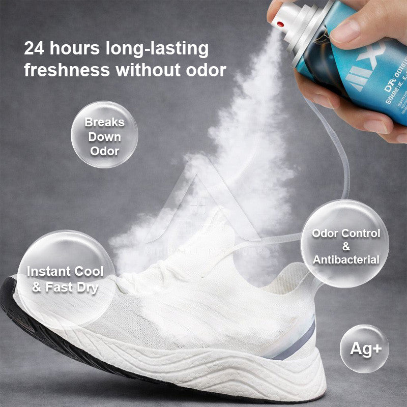 【𝗔𝗦𝗛】Shoe Deodorant Spray Keep Shoe Scented for 24 hours Shoe Smelly Spray Antibacterial Spray