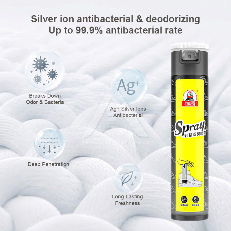 【𝗔𝗦𝗛】Sneaker Shoe Cooling Deodorant Spray Deodorization 200ML