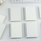 【𝗔𝗦𝗛】Matt Cover Mini Notebook C7 Spiral Wire O Planner Journal Notebook- Line-Blank-Grid C7迷你线圈笔记本