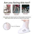 【𝗔𝗦𝗛】Rain Shoe Cover Zipper Anti-Slip Waterproof Reusable Washable Travel Kasut Kalis Air 防水鞋套