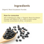 【𝗔𝗦𝗛】Hei Hwang Pure Organic Black Soyabean Powder 400gm 黑王有机纯黑豆粉