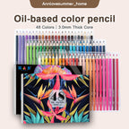 【𝗔𝗦𝗛】48pcs Oil Based Colour Pencils Set for Adult Coloring Books Artist Drawing Sketching Crafting for Beginners/Artist