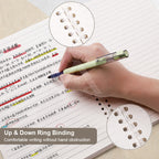 【𝗔𝗦𝗛】A5/B5 Cartoon Loose-leaf Notebook, 60 Sheets Lined Coil Notebook, Multi-functional Planner Diary Notebook 活页本