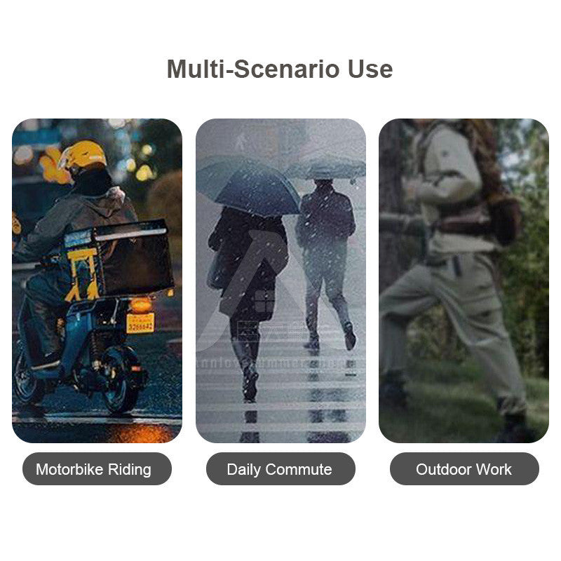 【𝗔𝗦𝗛】Motorcycle Raincoat Set Waterproof Baju Hujan Motor Bicycle Outdoor Motorbike Rainsuit