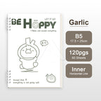 【𝗔𝗦𝗛】A5/B5 Cartoon Loose-leaf Notebook, 60 Sheets Lined Coil Notebook, Multi-functional Planner Diary Notebook 活页本