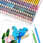 【𝗔𝗦𝗛】48pcs Oil Based Colour Pencils Set for Adult Coloring Books Artist Drawing Sketching Crafting for Beginners/Artist