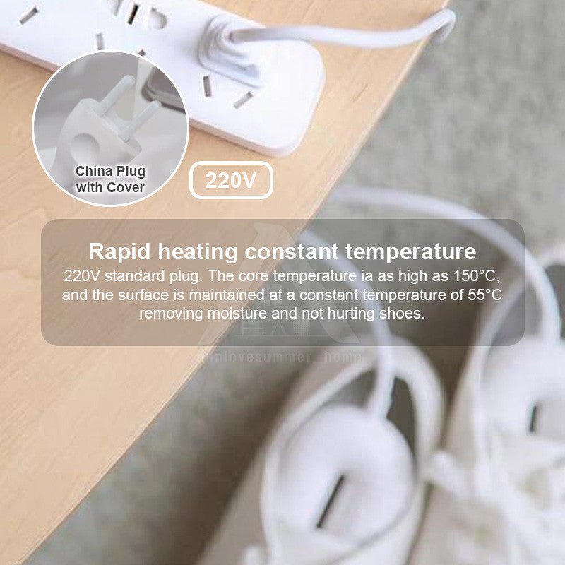 【𝗔𝗦𝗛】Sothing Shoe Dryer Shoe Deodorization Sterilization Household Dormitory 烘鞋器干鞋烤鞋除臭杀菌