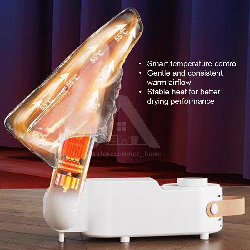 【𝗔𝗦𝗛】Shoe Dryer Intelligent Timing Portable Shoes Dryer Cloths Dryer (Pengering Kasut Baju, Stokin, Slipar)