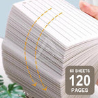 【𝗔𝗦𝗛】A5/B5 Cartoon Loose-leaf Notebook, 60 Sheets Lined Coil Notebook, Multi-functional Planner Diary Notebook 活页本
