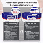 【𝗔𝗦𝗛】80pcs/pack 50pcs/box- Alcohol Wipes Sanitize Wet Tissue Antibacterial Bacteria Hand Wipes 消毒纸巾