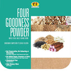 【𝗔𝗦𝗛】Hei Hwang Four Goodness Powder Mixed Cereal Multi Grains Drink 黑王四神谷粉  (15 sachets x 30g)
