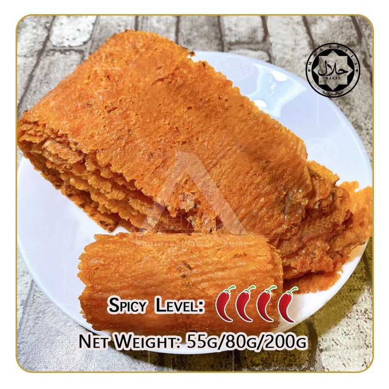 【𝗔𝗦𝗛】Combo 3-RM18❗️🔥【200/80g/60g】Whale Brand Sotong Bakar GULA/PEDAS/MERAH Kering Pedas Cuttlefish Slices Snack鱿鱼片