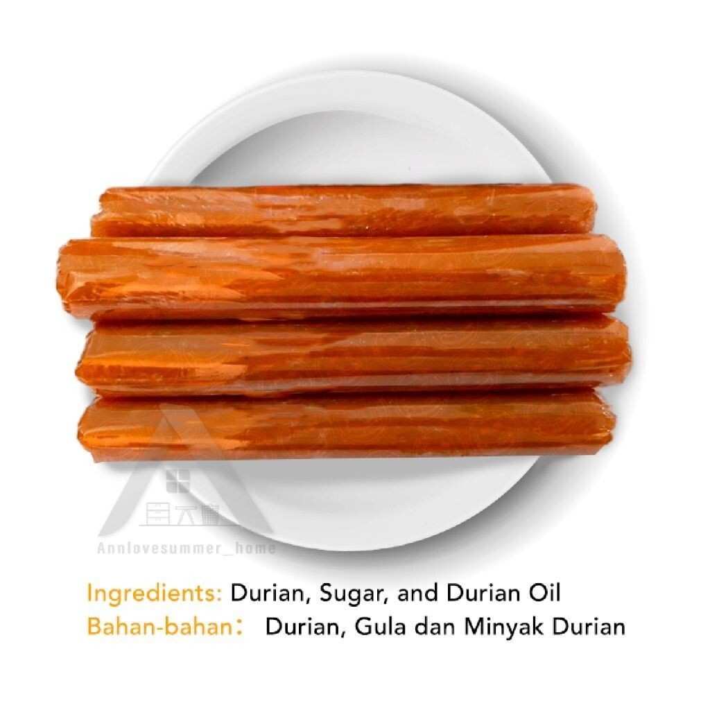 【𝗔𝗦𝗛】ORIGINAL LEMPUK DURIAN KING Penang Famous Durian Cake Dodol 100% Durian 槟城特产榴莲粿
