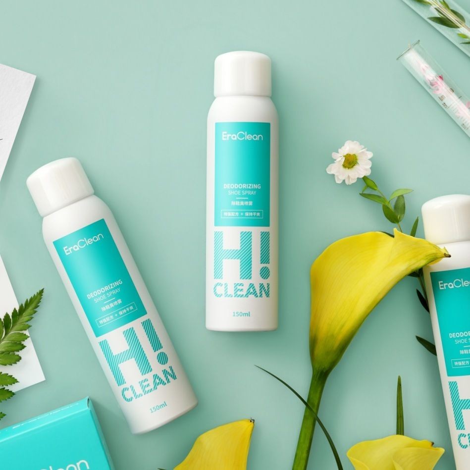【𝗔𝗦𝗛】100% Authentic Era Clean Shoe Deodorant Spray (BUY 3 FREE 1) 150ml Antibacterial Spray Kasut 鞋子除臭噴霧