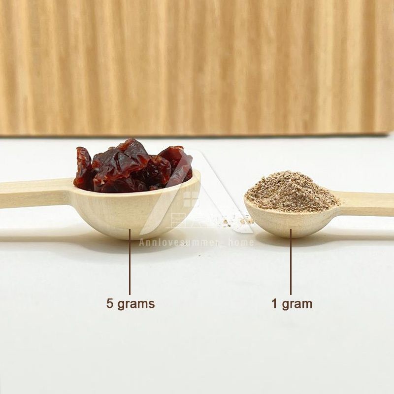 【𝗔𝗦𝗛】(1g/ 5g) Small Wooden Spoon Scoop Sudu Kayu Kecil Untuk Garam Rempah Ratus Wooden Spoon for Spices木勺奶粉勺蜂蜜勺