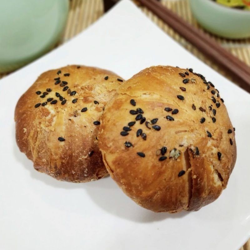 【𝗔𝗦𝗛】Ipoh Wei Zhen Xiang Heong Peah 330g Original White Sesame/Black Sesame/Durian (Vegetarian Non Vegetarian) 怡保味真香香饼