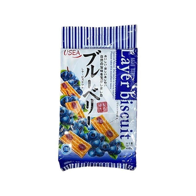 【𝗔𝗦𝗛】Gel Layer Biscuits Strawberry, Blueberry & Grape 450gm 草莓/蓝莓/葡萄夹层饼干