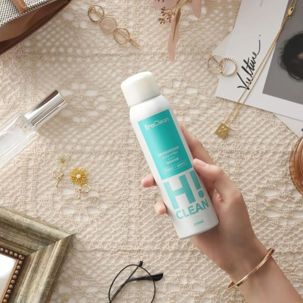 【𝗔𝗦𝗛】100% Authentic Era Clean Shoe Deodorant Spray (BUY 3 FREE 1) 150ml Antibacterial Spray Kasut 鞋子除臭噴霧