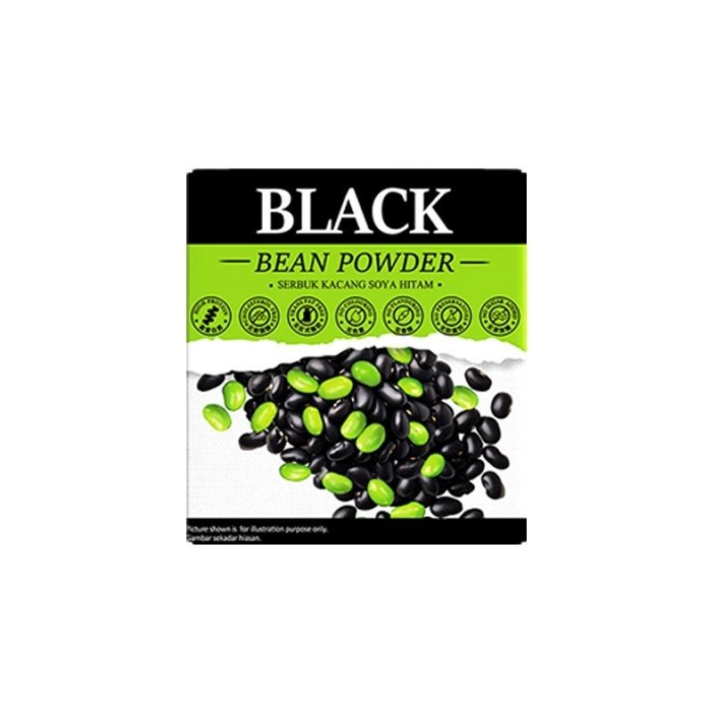 【𝗔𝗦𝗛】Hei Hwang Powder Drink Black Bean, Matcha Soybean, Almond&Apricot Kernel Powder 黑王青豆粉 抹茶粉 杏仁粉
