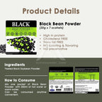 【𝗔𝗦𝗛】Hei Hwang Powder Drink Black Bean, Matcha Soybean, Almond&Apricot Kernel Powder 黑王青豆粉 抹茶粉 杏仁粉