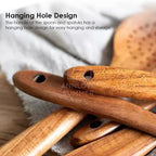 6pcs Wooden Kitchen Untensils Set