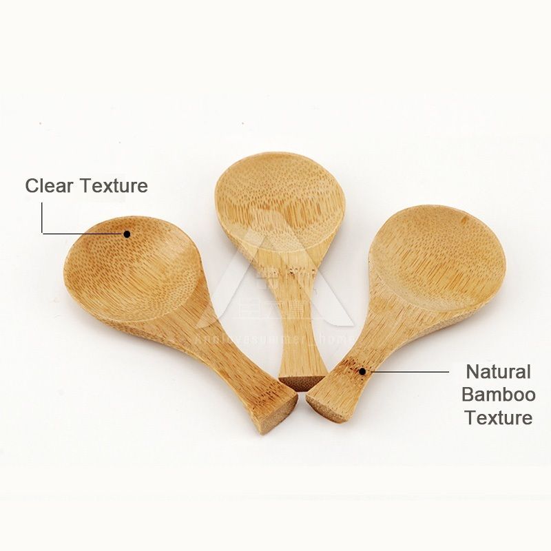 【𝗔𝗦𝗛】Bamboo Spoon Short Handle Milk Powder Spoon Teaspoon Baby Meals Tableware 竹木勺茶勺