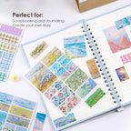 Oil Painting Journal Sticker