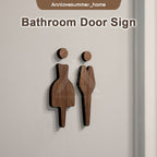 Bathroom Door Sign